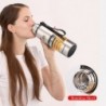 Vacuum thermos - with strap / bag - double wall - stainless steel - 500ml - 750ml - 1000ml - 1500ml