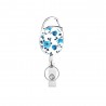 Badge / name / ID holder - retractable rope - with a clipKeyrings