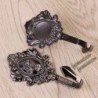 Curtain hooks - rose pattern - 2 pieces