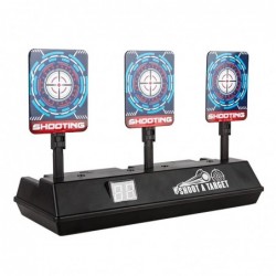Electronic shooting range - scoring target - auto-reset - For Nerf N-strike Elite / Mega / Rival Series
