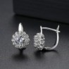 Crystal earrings - flower shapeEarrings