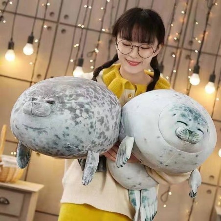 Seal bicho de pelúcia - almofada de pelúcia