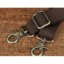 Leather shoulder / crossbody bag - with zippers / pockets