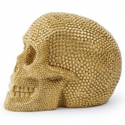 Golden skull - resin statue - Halloween decorationHalloween & Party
