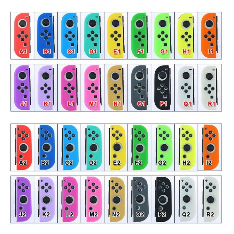 Controller silicone case cover - anti-slip - for Nintendo Switch Joy Con