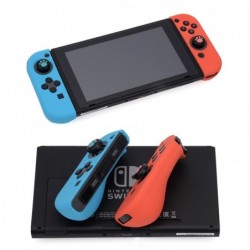 Nintendo Switch controller silicone case - 6 in 1 - with thumb stick cover - cat claw print