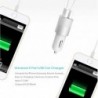 Universal phone car charger - dual USB - fast charging