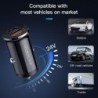 Mini - USB car phone charger - quick charge QC3.0 / PD 3.0 - type-C