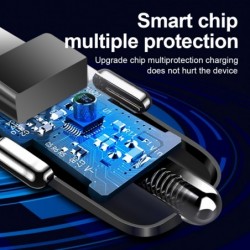 Car phone charger - quick charge 3.0 - 18W - with 2 - 3 - 4 USB ports