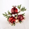 Twig with pomegranates - brooch