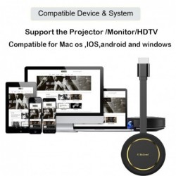Mirascreen G14 2.4G - 4K - DLNA - AirPlay HD - TV stick - WiFi display - HDMI