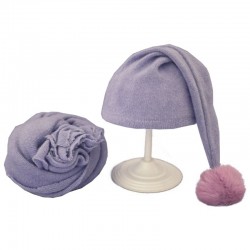 Sleeping hat for newborns - with wrap - baby photography accessories