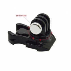 Quick release buckle - 360 degree rotate - vertical surface mount - for Xiaomi Yi / GoPro Hero 7/6/5/4/3 SJCAM SJ4000 camera