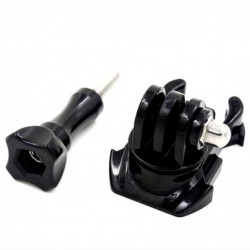Quick release buckle - 360 degree rotate - vertical surface mount - for Xiaomi Yi / GoPro Hero 7/6/5/4/3 SJCAM SJ4000 camera