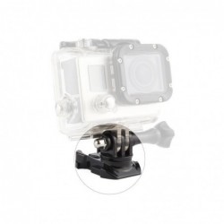 Quick release buckle - 360 degree rotate - vertical surface mount - for Xiaomi Yi / GoPro Hero 7/6/5/4/3 SJCAM SJ4000 camera