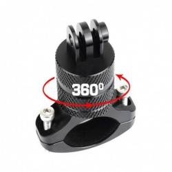 Bicycle / motorcycle handlebar aluminum clamp - holder - for GoPro Hero / XiaomiMounts