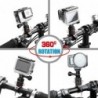 Bicycle / motorcycle handlebar aluminum clamp - holder - for GoPro Hero / XiaomiMounts