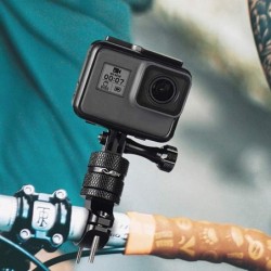 Bicycle / motorcycle handlebar aluminum clamp - holder - for GoPro Hero / XiaomiMounts