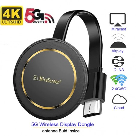 Mirascreen G14 2.4G - 4K - DLNA - AirPlay HD - TV stick - WiFi display - HDMI