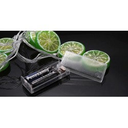 Fruits slices shaped string light - battery powered / USB - lemon / lime / orangeLights & lighting