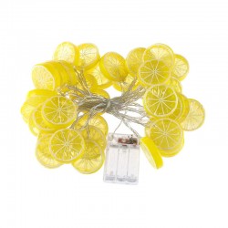 Fruits slices shaped string light - battery powered / USB - lemon / lime / orangeLights & lighting