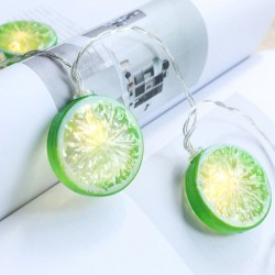 Fruits slices shaped string light - battery powered / USB - lemon / lime / orangeLights & lighting