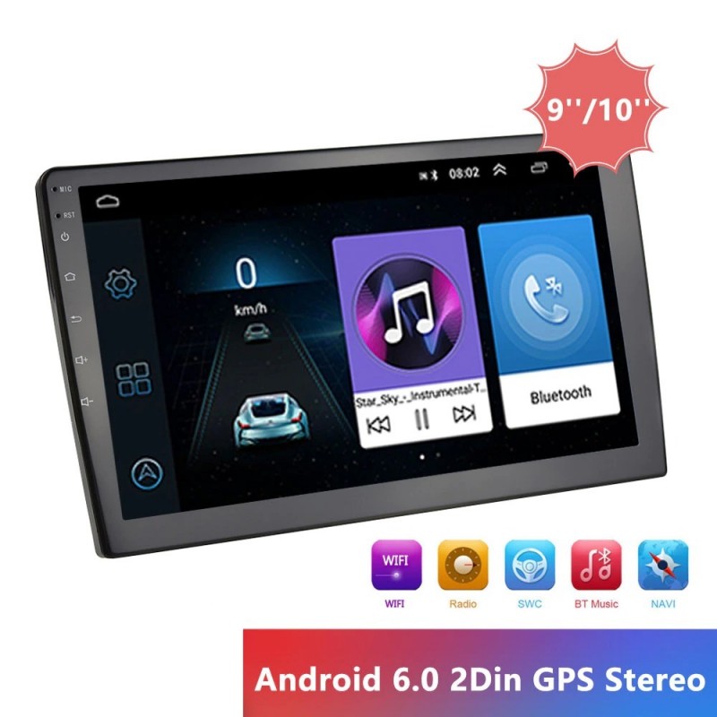 9/10" car radio - Android / 2 Din - GPS - Bluetooth - WIFI - Mirrorlink - MP5 9/10" car radio - Android / 2 Din - GPS - Bluetooth - WIFI - Mirrorlink - MP5