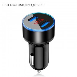 Car phone charger - quick charge 3.0 - 18W - with 2 - 3 - 4 USB ports