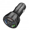 Car phone charger - quick charge 3.0 - 18W - with 2 - 3 - 4 USB ports