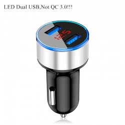 Car phone charger - quick charge 3.0 - 18W - with 2 - 3 - 4 USB ports