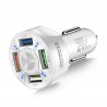 Car phone charger - quick charge 3.0 - 18W - with 2 - 3 - 4 USB ports