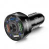 3 / 4 / 5 ports USB car phone charger - quick charge QC3.0