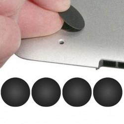 Bottom case cover - waterproof rubber - adhesive pads - for MacBook Pro A1278 - 4 pieces