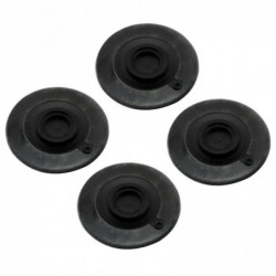 Bottom case cover - waterproof rubber - adhesive pads - for MacBook Pro A1278 - 4 pieces