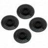 Bottom case cover - waterproof rubber - adhesive pads - for MacBook Pro A1278 - 4 pieces