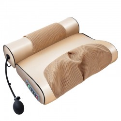 Electric massage pillow - cervical / traction massager - for neck / lower back - pain relief