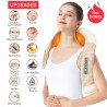 Electric massager - U-shaped pillow - infrared heating - full body massage