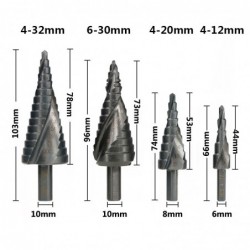HSS spiral drill bit - 4-32mm / 4-20mm / 4-12mm / 6-30mmBits & drills