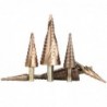 HSS coated step drill bit - 4-12mm / 4-20mm / 4-32 - wood / metal drilling