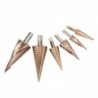 HSS coated step drill bit - 4-12mm / 4-20mm / 4-32 - wood / metal drilling