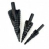 HSS cobalt step drills - nitrogen spiral - 4-32mm / 4-20mm / 4-12mm