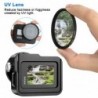 GoPro Hero 8 protective case - aluminum frame - with UV lens filter
