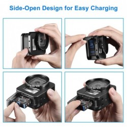 GoPro Hero 8 protective case - aluminum frame - with UV lens filter