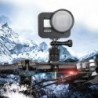 GoPro Hero 8 protective case - aluminum frame - with UV lens filter