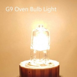 Halogen LED bulb - for refrigerators / ovens - G9 - 20W - 25W - 40W - 60W - 10 piecesBulbs