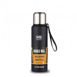 Vacuum thermos - with strap / bag - double wall - stainless steel - 500ml - 750ml - 1000ml - 1500ml