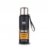 Vacuum thermos - with strap / bag - double wall - stainless steel - 500ml - 750ml - 1000ml - 1500ml