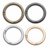 Spring O-ring buckle - round push trigger - hook - carabiner - 19mm - 25mm - 32mm - 38mm