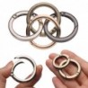 Spring O-ring buckle - round push trigger - hook - carabiner - 19mm - 25mm - 32mm - 38mm