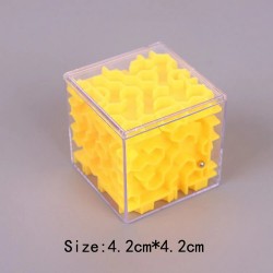 3D maze magic cube - transparent - six-sided puzzle cube - educational toyEducational